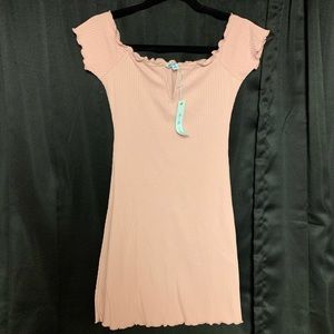 Never worn Light pink babydoll dress